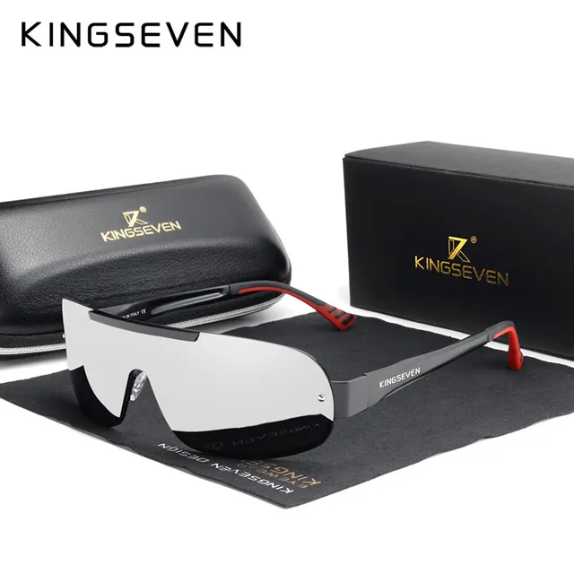 KINGSEVEN N7716 Aluminum Men Sunglasses HD Polarized