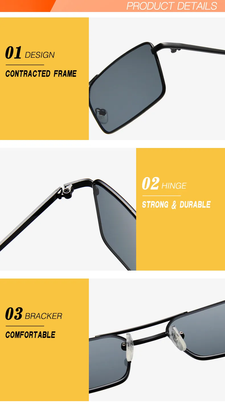 Generic 2147 Gold Pink UV400 Sunglasses - image 6