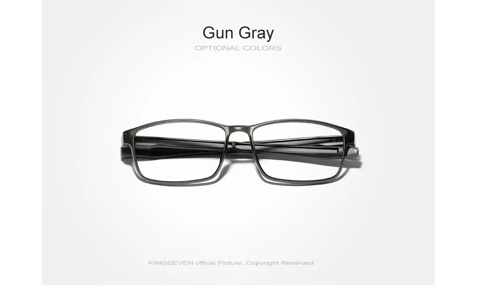 Kingseven N9635 Titanium Frame Reading Eyeglasses Anti Blue - image 2