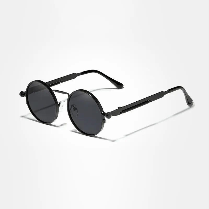 KINGSEVEN Sun Glasses Men Gothic Steampunk Grey Black - image 3