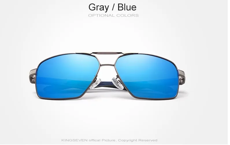 KINGSEVEN K-7719 Polarized UV400 Mirror Sunglasses - image 3