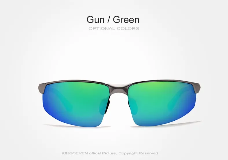 KINGSEVEN Pilot Polarized High-Definition Sunglasses - image 2