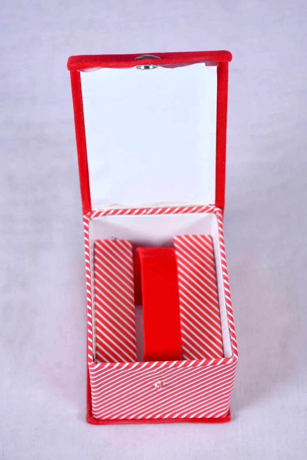 Red Fashion Watch Box Elegant Storage - image 7