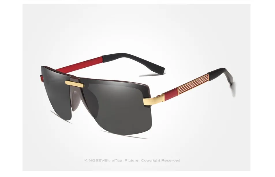 KINGSEVEN N7710 UV400 HD Square Polarized Sunglasses - image 2