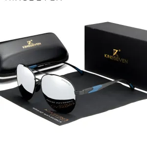 Kingseven Emi Defending Coating Black Silver Sunglasses
