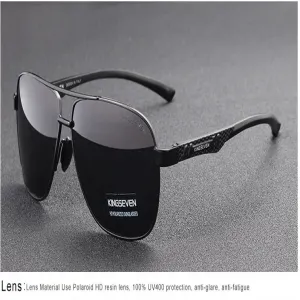 Kingseven N7188 Polarized UV400 Mirror Aluminum Sunglasses