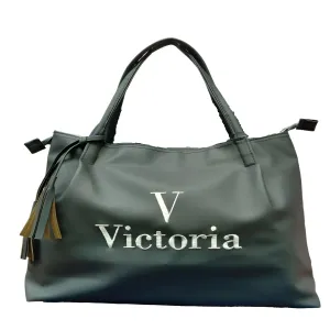 Victoria Hand Bag Fashionable Dark Ash