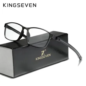 Kingseven N9635 Titanium Frame Reading Eyeglasses Anti Blue