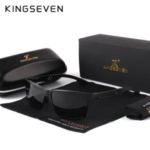 KINGSEVEN N7180 Polarized Rectangle Shades Sunglass