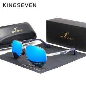 KINGSEVEN Mens Square Polarized UV400 Sunglasses