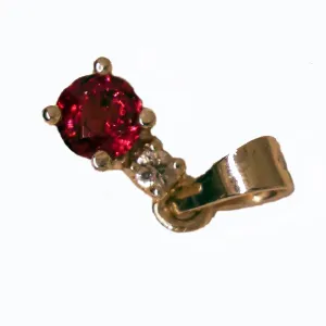 Prestige Ladies Pendant Natural Pink Sapphire Stone