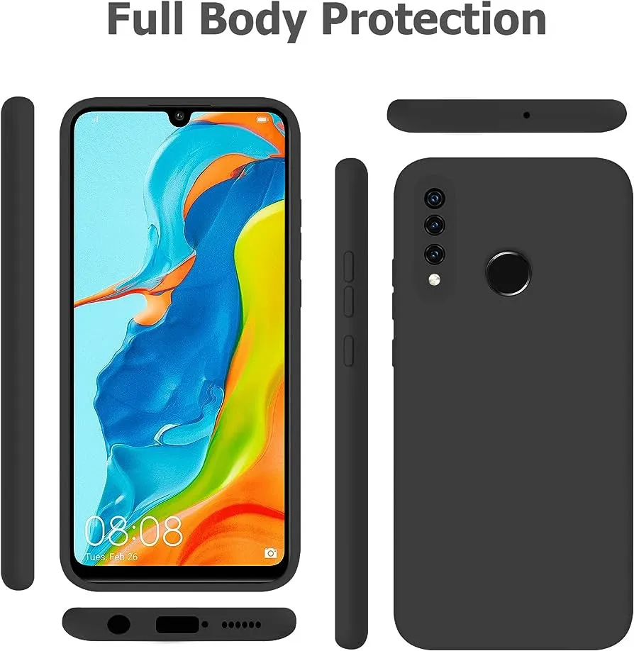 Huawei Y6p Soft Matte Liquid Silicone Case