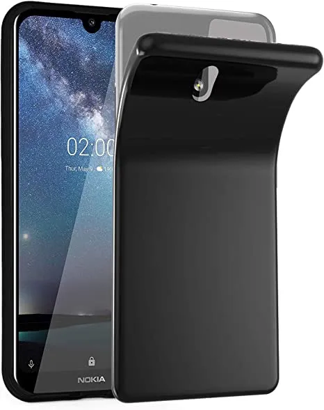 NOKIA 2.2 Black Slim Soft Silicone Case