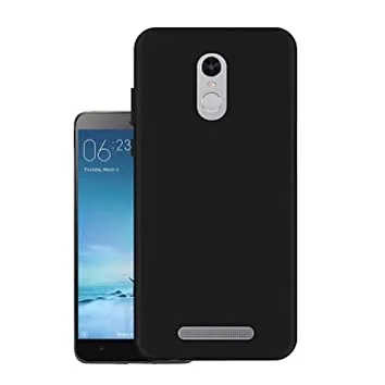 Redmi Note 3 Slim Soft Silicone Case Black