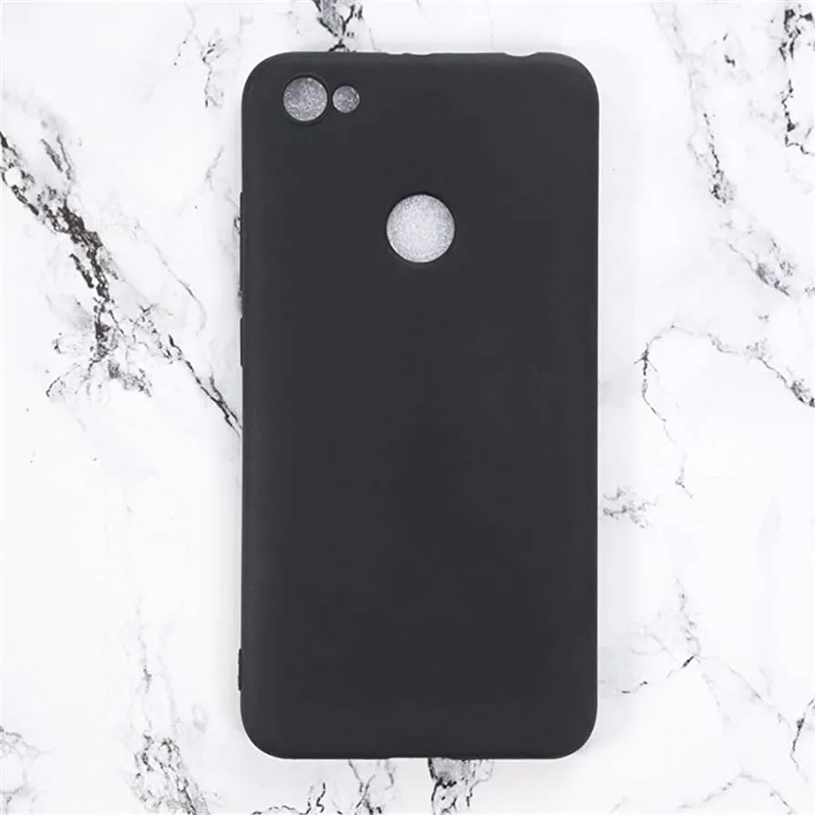 Redmi Note 5a/Prime Slim Soft Silicone Case Black