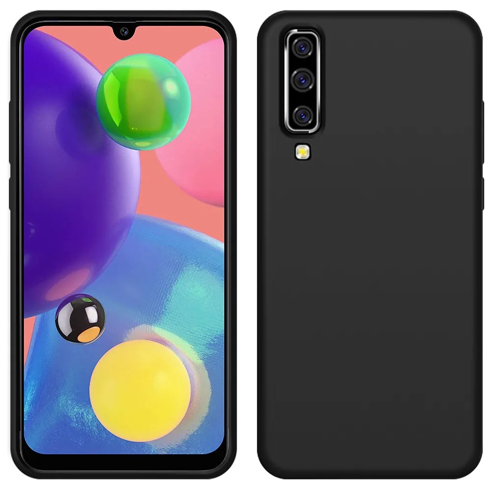 SAMSUNG GALAXY A70 Soft Matte Liquid Silicone Case