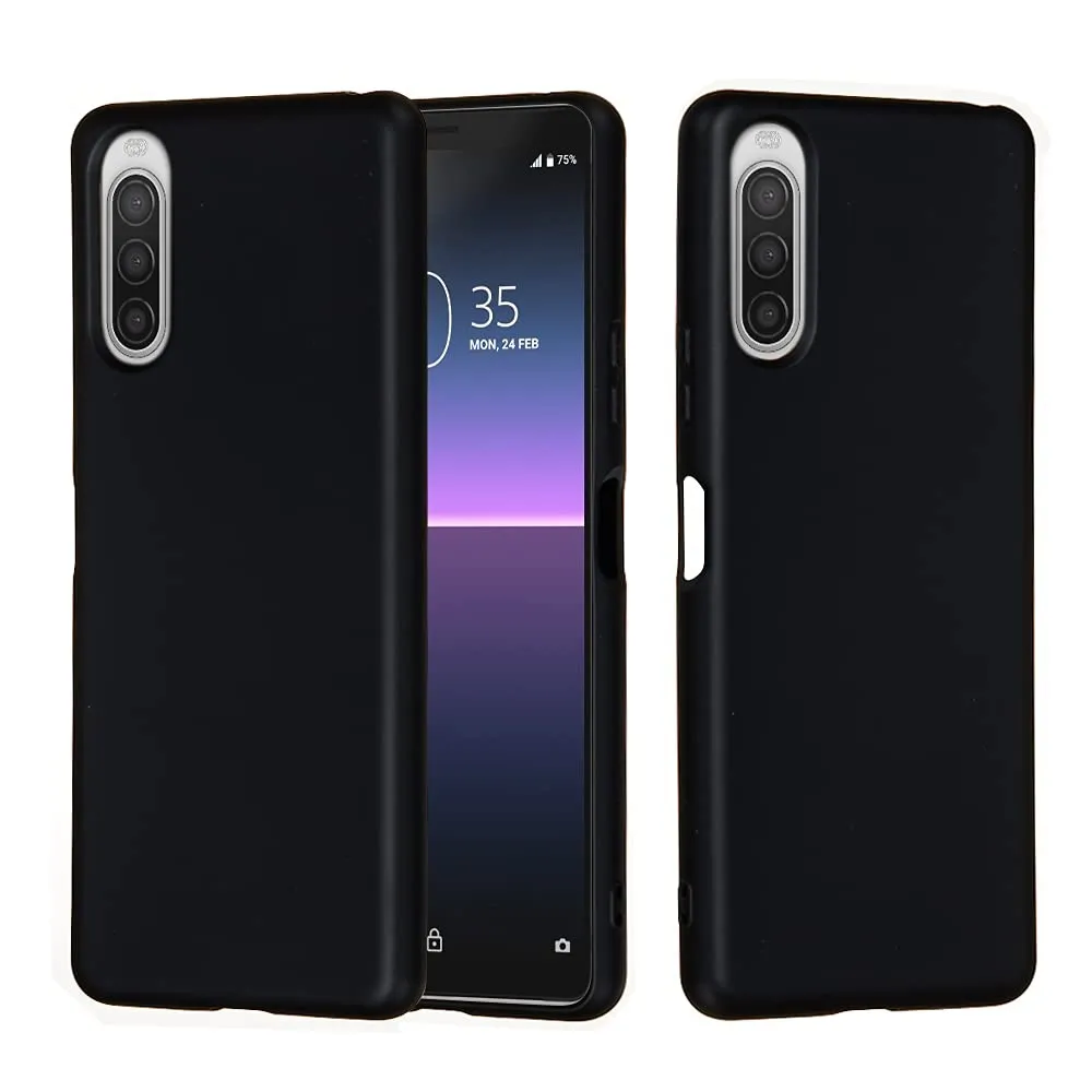 SONY XPERIA 5 Slim Soft Silicone Case Black