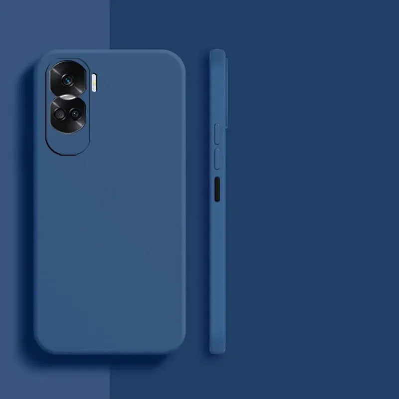HONOR 90 LITE Blue Soft Matte Silicone Case