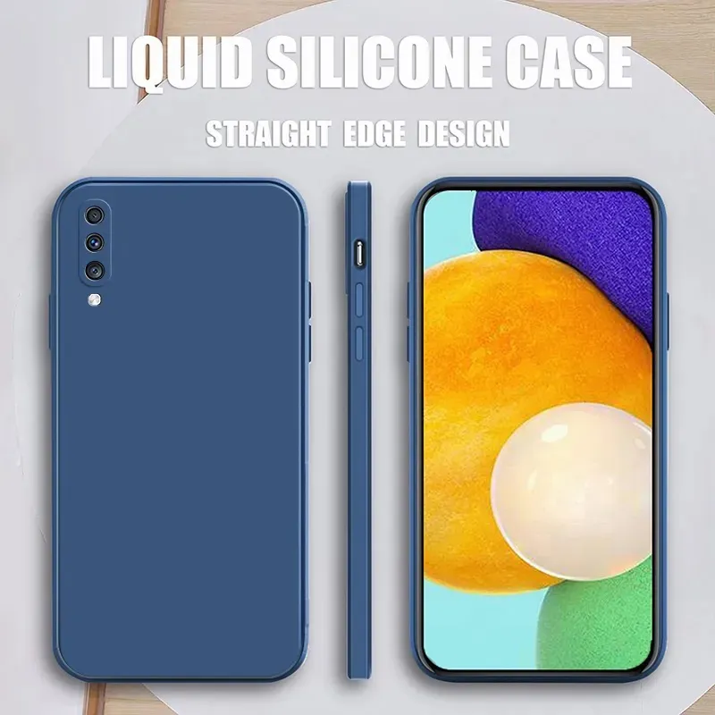 SAMSUNG GALAXY A70 Soft Matte Liquid Silicone Case