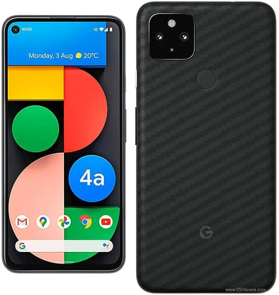 Google Pixel 4a 5G Carbon Fibre Back Skin