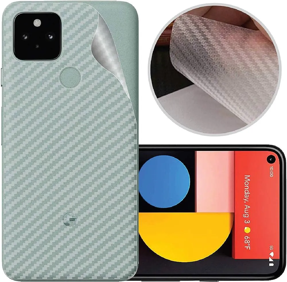 Google Pixel 5 Carbon Fibre Back Sticker