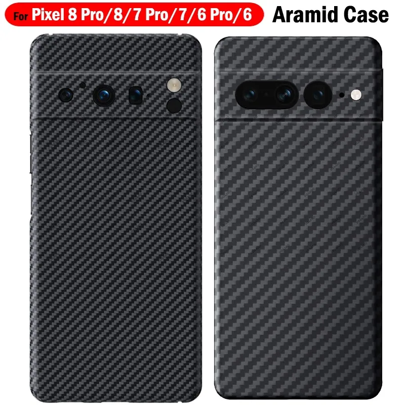 Google Pixel 8 Pro Carbon Fibre Back Sticker Clear