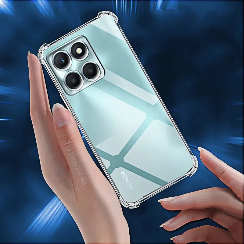 HONOR X6a Shockproof Transparent Back Cover