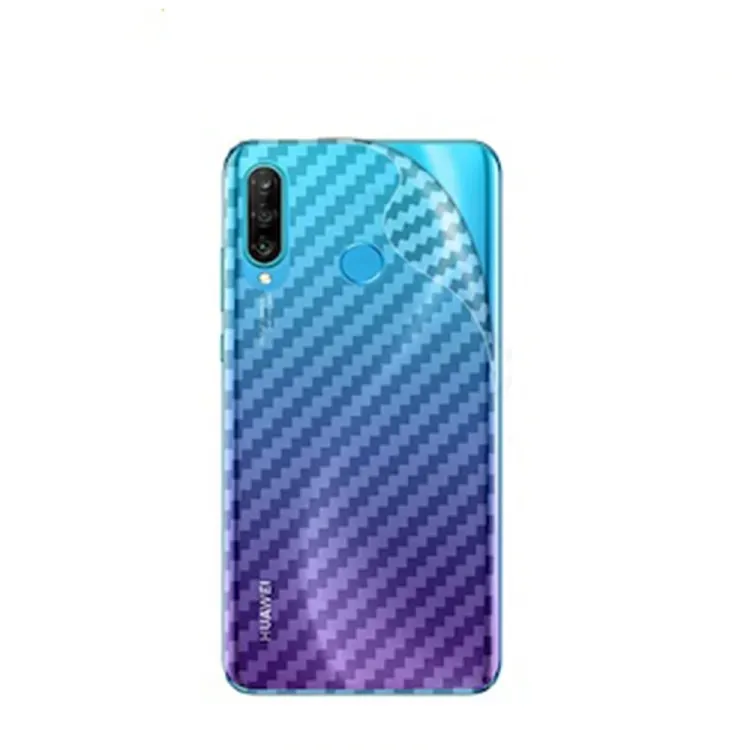 Huawei P30 Lite Clear Carbon Fibre Back Sticker