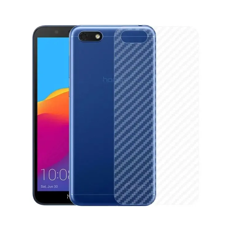 Huawei Y5 lite Carbon Fibre Back Sticker Clear