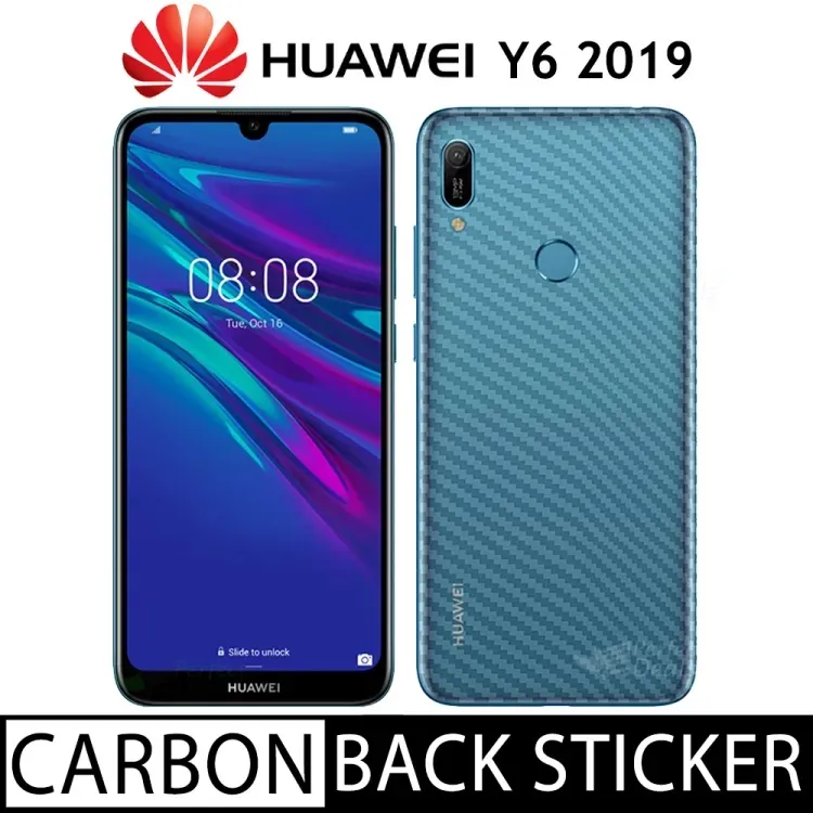 Huawei Y6 2019 Carbon Fibre Back Sticker