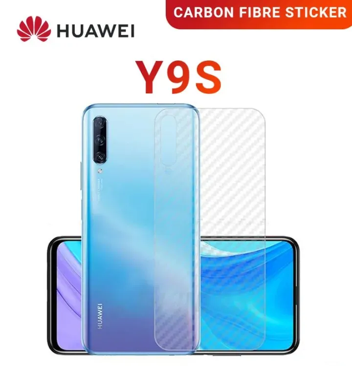 Huawei Y9s Carbon Fibre Back Sticker
