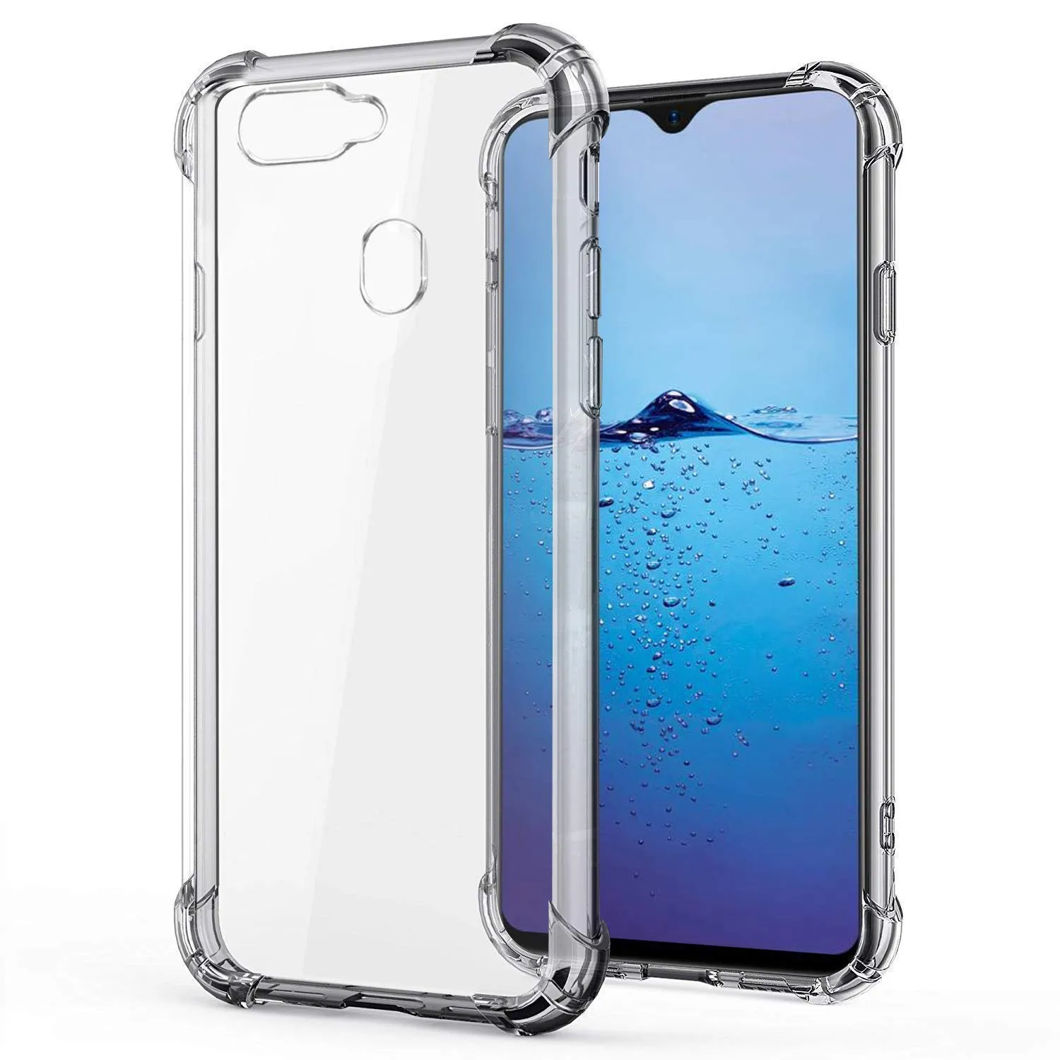 OPPO A5s Clear Back Cover