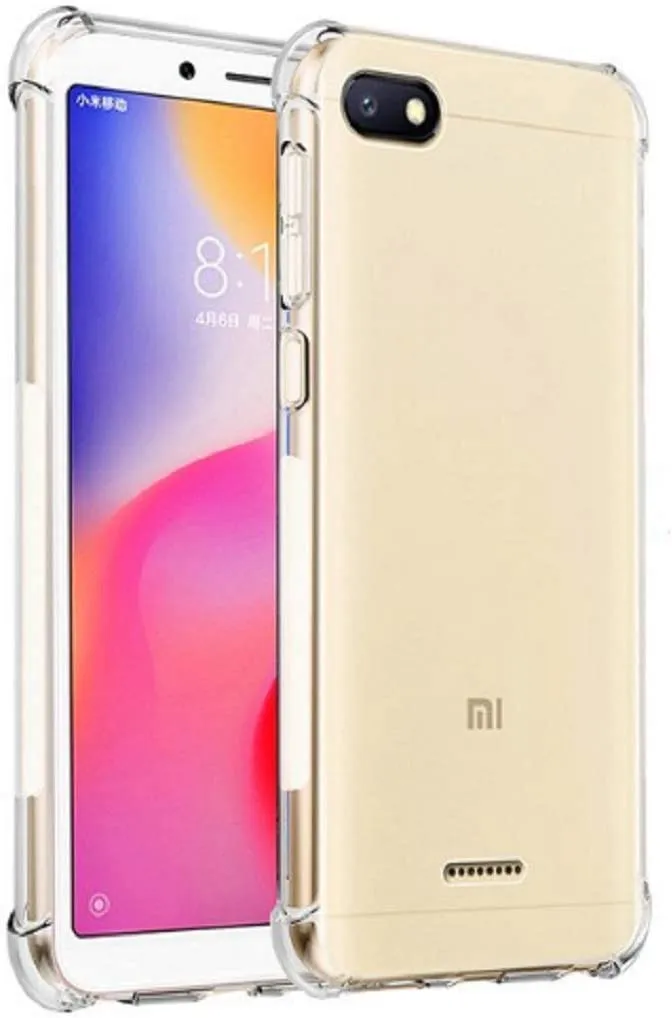 Redmi 6a Clear Transparent Back Cover