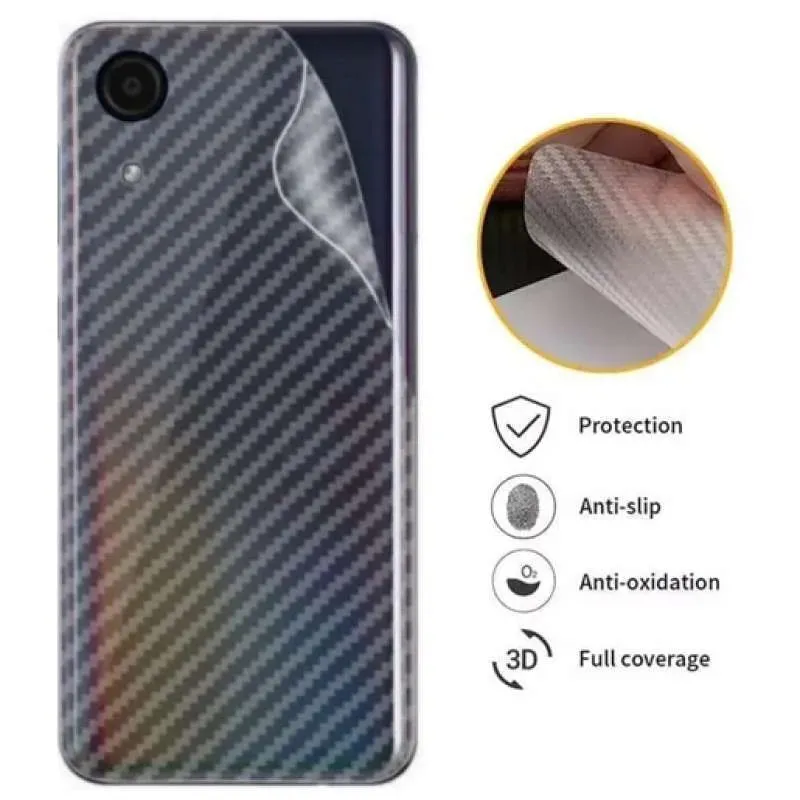Samsung Galaxy A03 core Carbon Fibre Back Sticker
