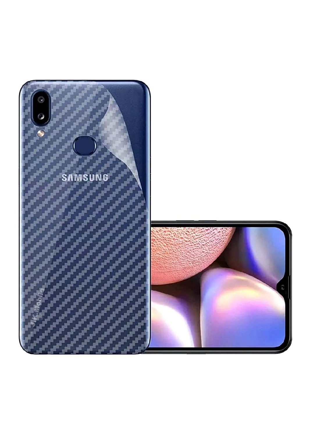 Samsung Galaxy A10s/M01s Carbon Fibre Back Sticker
