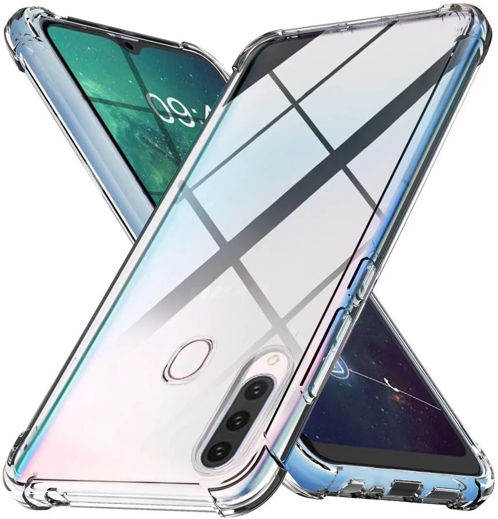 Samsung Galaxy A20s Shockproof Transparent Back Cover