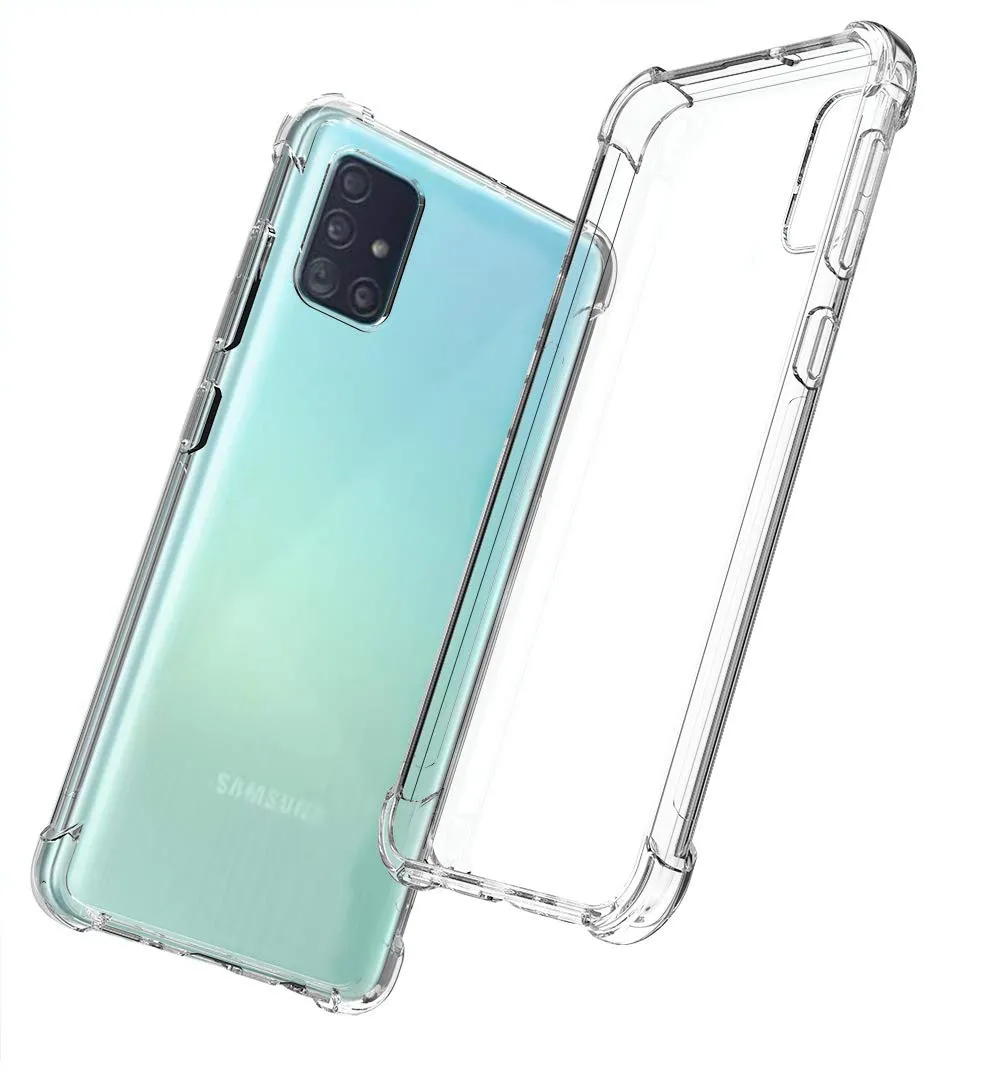Samsung Galaxy A71 Shockproof Transparent Cover