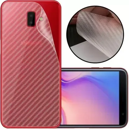 Samsung Galaxy J6 plus Carbon Fibre Back Sticker