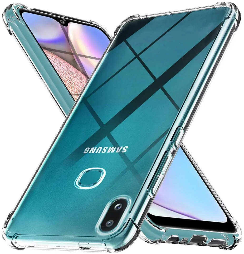 Samsung Galaxy M01s/A10s Shockproof Transparent Back Cover