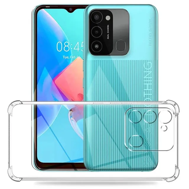 TECNO SPARK GO 2022/SPARK 8C Shockproof Transparent Cover