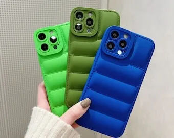 APPLE iPhone 11 Pro Max Puffer Case Green