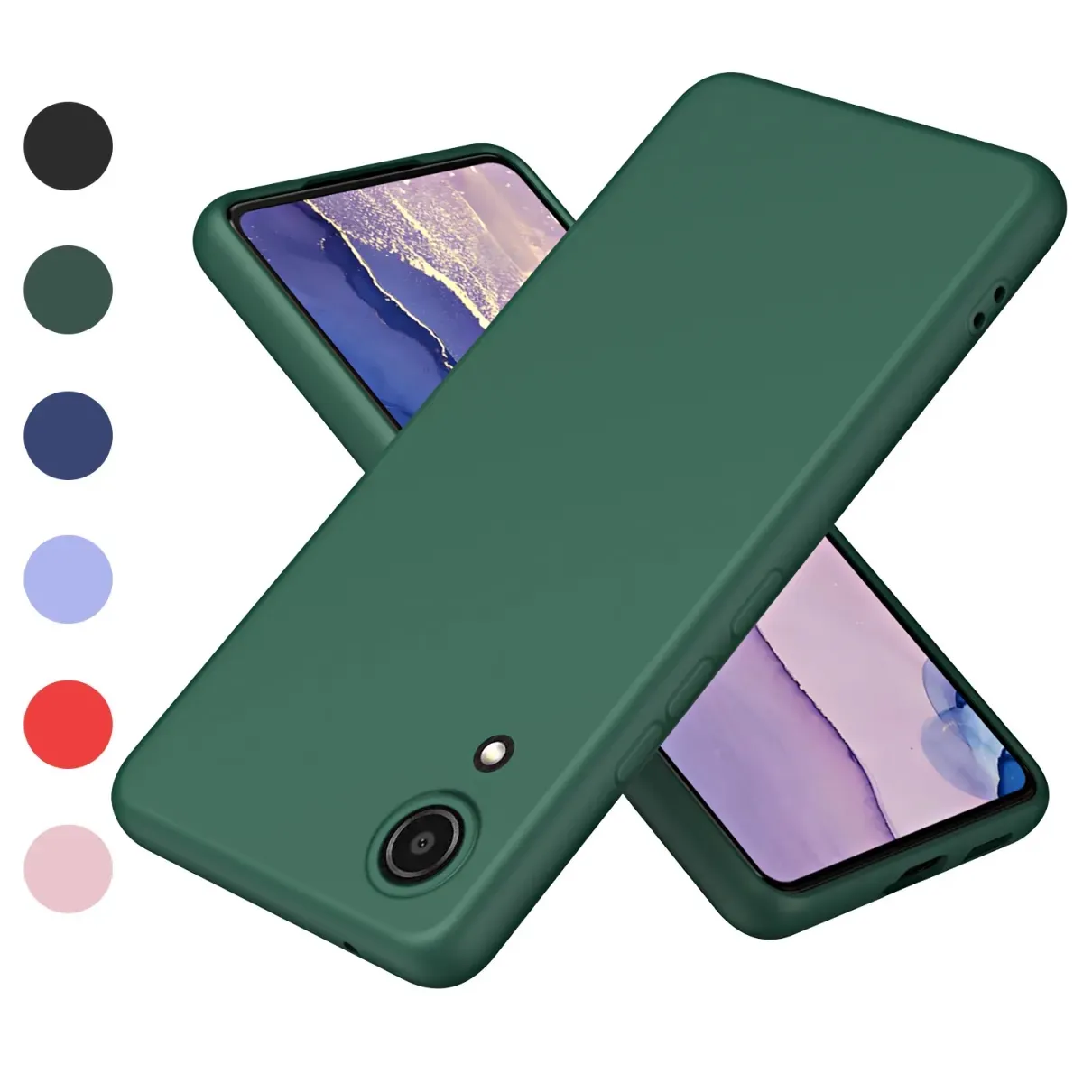 Samsung Galaxy A03 core Soft matte liquid silicone case
