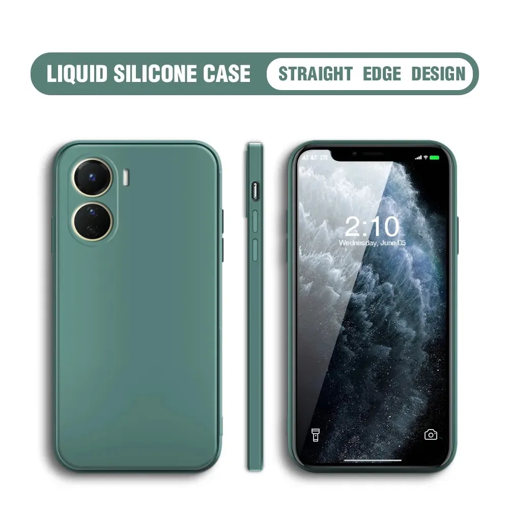 VIVO Y16 Soft Matte Liquid Silicone Case
