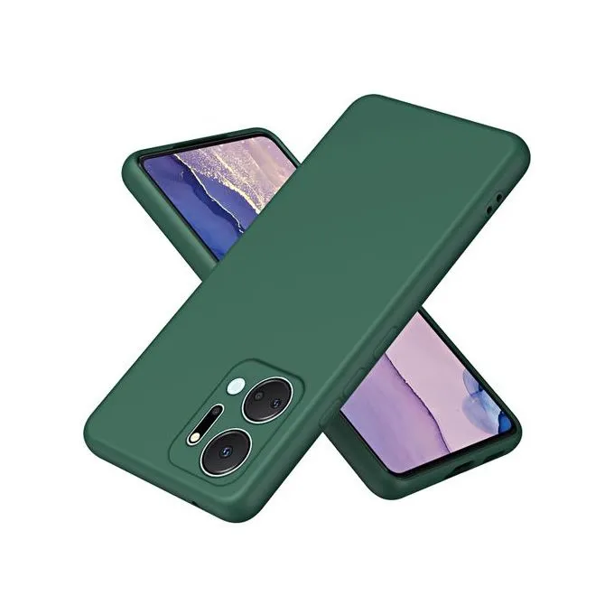 HONOR X7A Green Soft Silicone Case