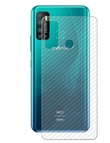 INFINIX Hot Series Carbon Fiber Back Sticker