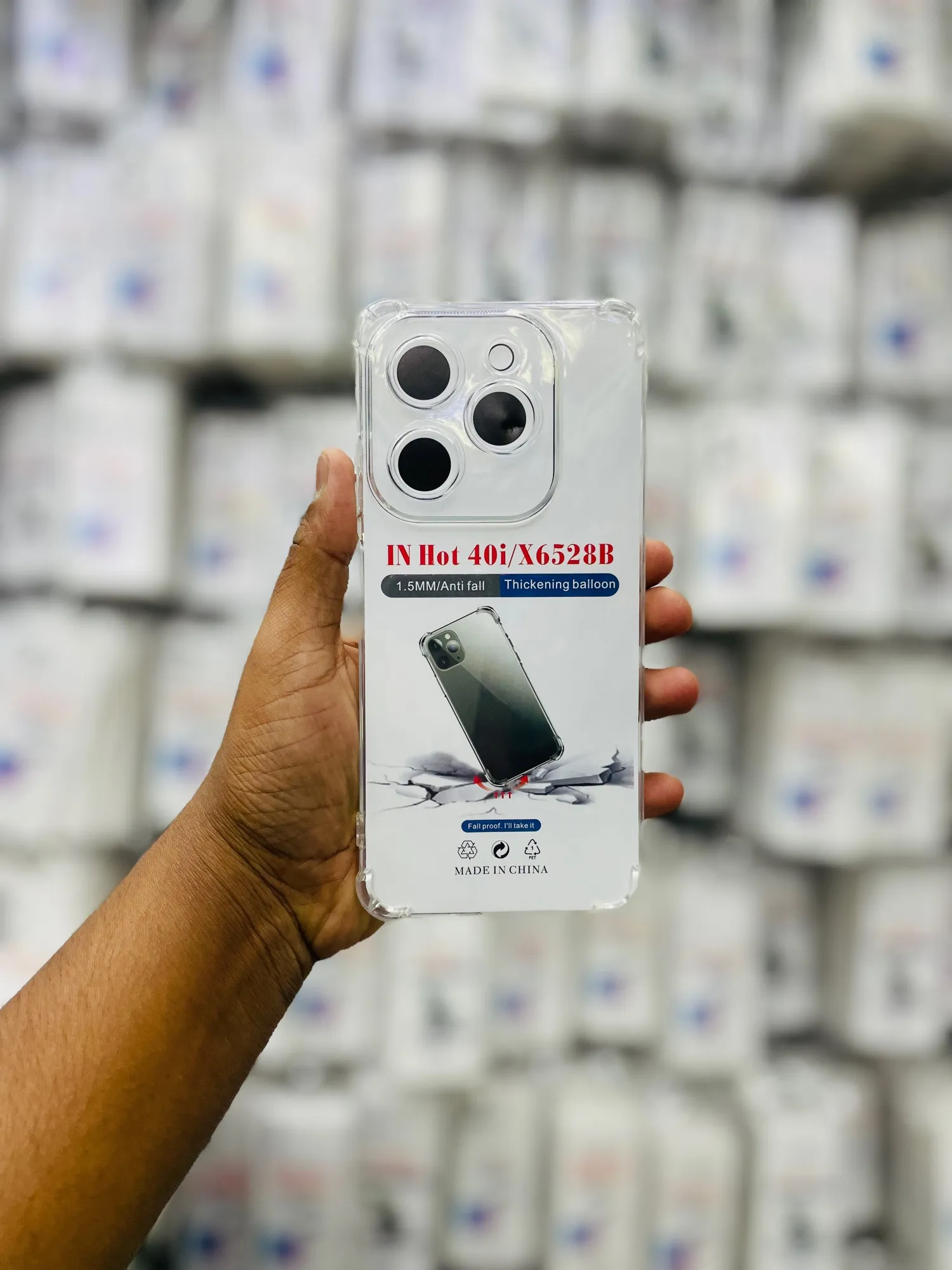 Infinix Hot 40i Shockproof Camera Guard