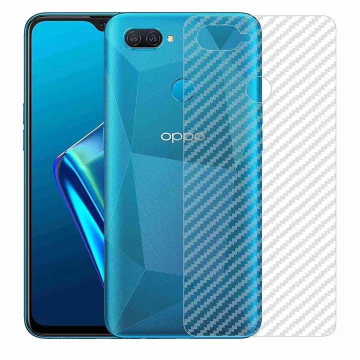 OPPO A12/A3s/A5s Carbon Fibre Back Sticker