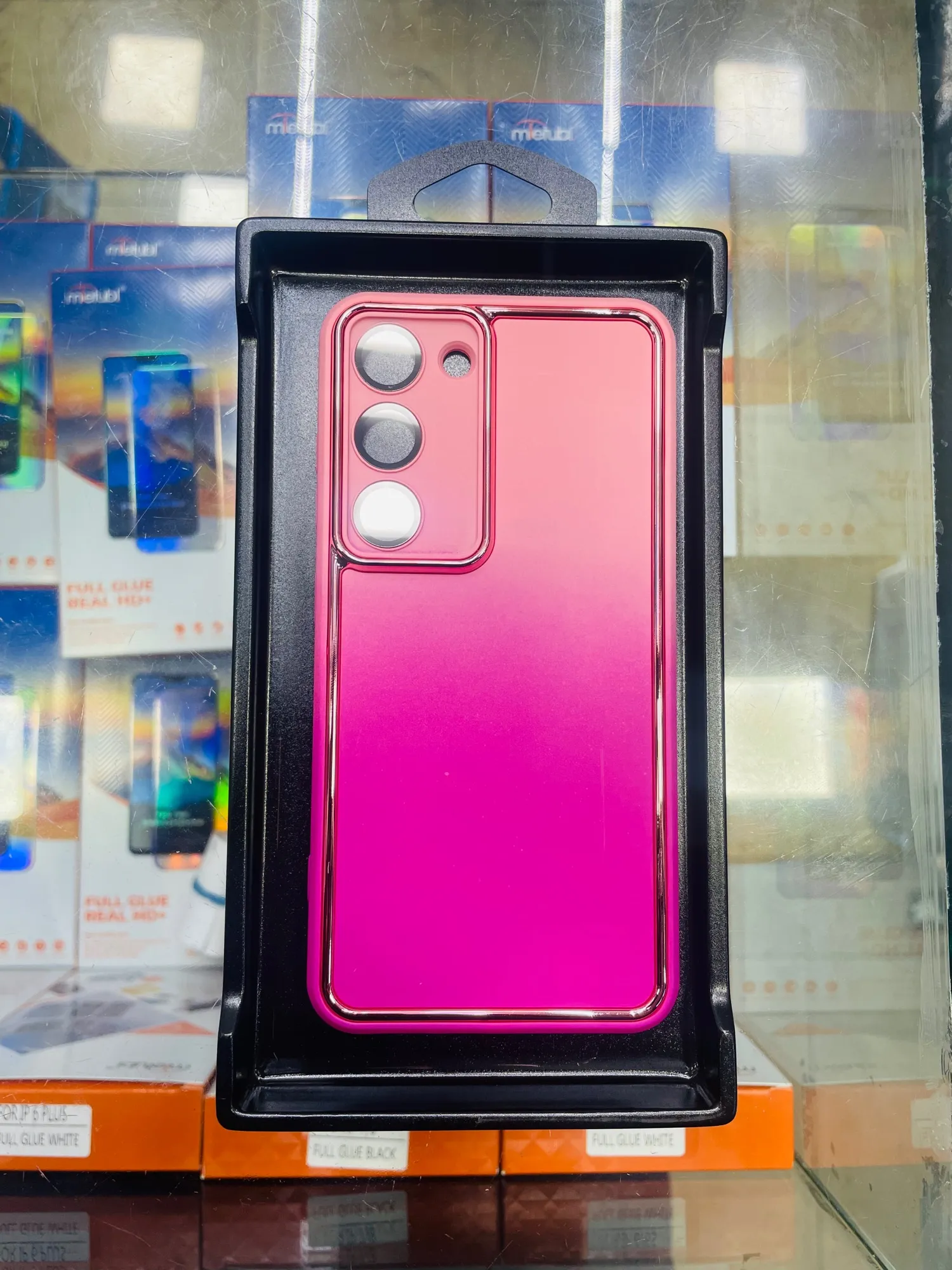 Samsung Galaxy S23 Plus Two Tone Camera Cover Pink