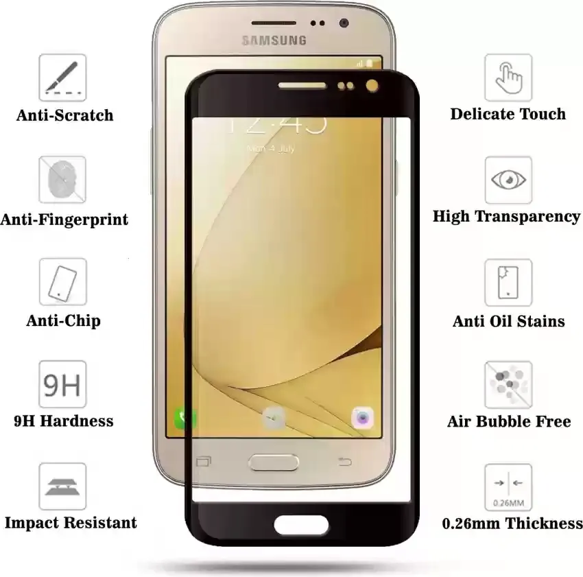 Samsung Galaxy J2 2016 Tempered Glass Screen Protector