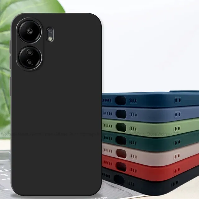 REDMI 13C Soft Matte Liquid Silicone Case